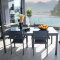Ausziehbarer Gartentisch mit robustem Design 180240x90x75 cm Variante 441