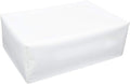 Hochwertige Palettenhusse weiss PVC beschichtet Vinylplane Palettenabdeckung ausgestattet mit Klett Verschluss Verschiedene Groessen geeignet fuer 3 Paletten 120x80x43 5 cm Variante 154