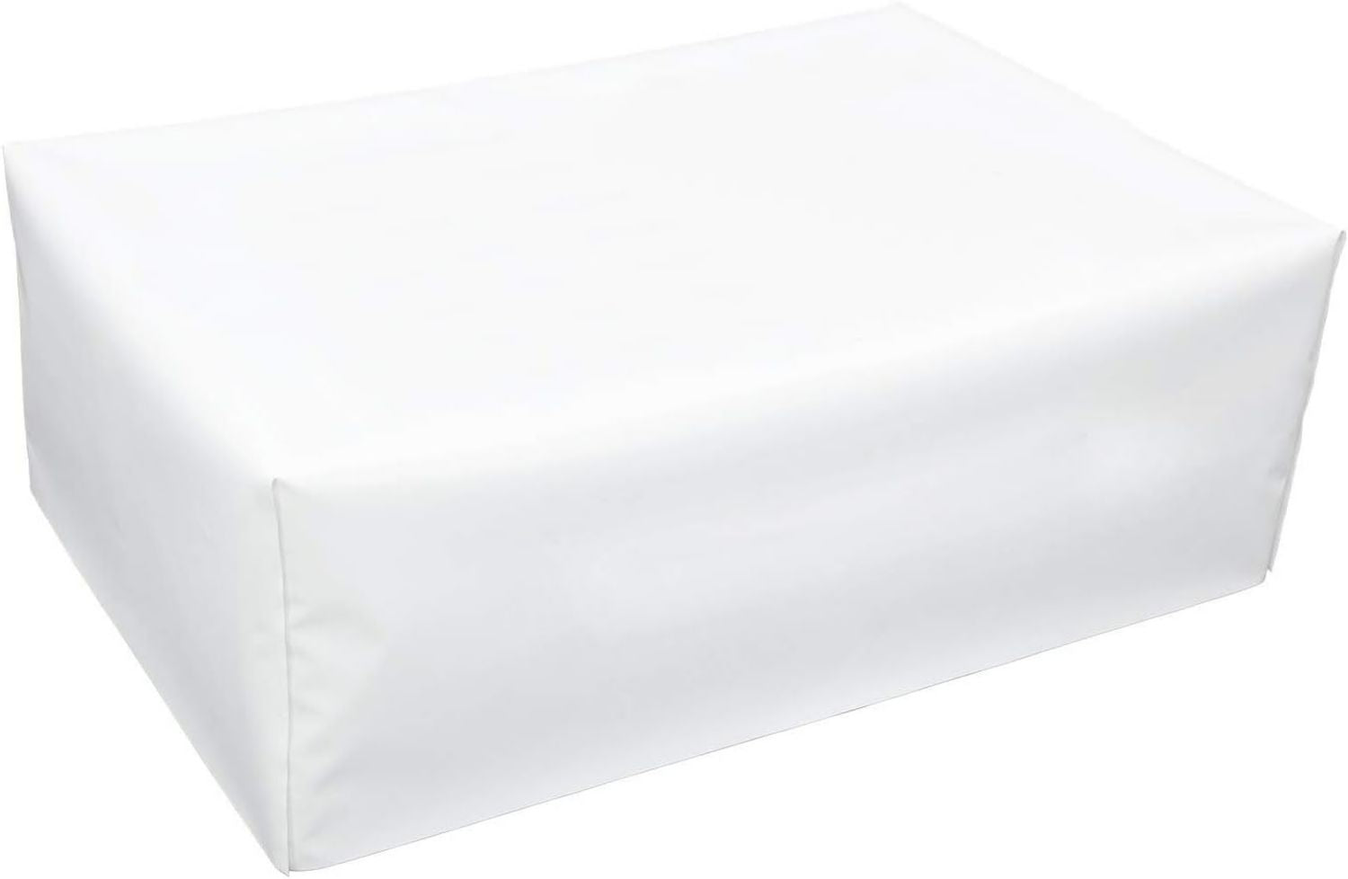 Hochwertige Palettenhusse weiss PVC beschichtet Vinylplane Palettenabdeckung ausgestattet mit Klett Verschluss Verschiedene Groessen geeignet fuer 3 Paletten 120x80x43 5 cm Variante 154