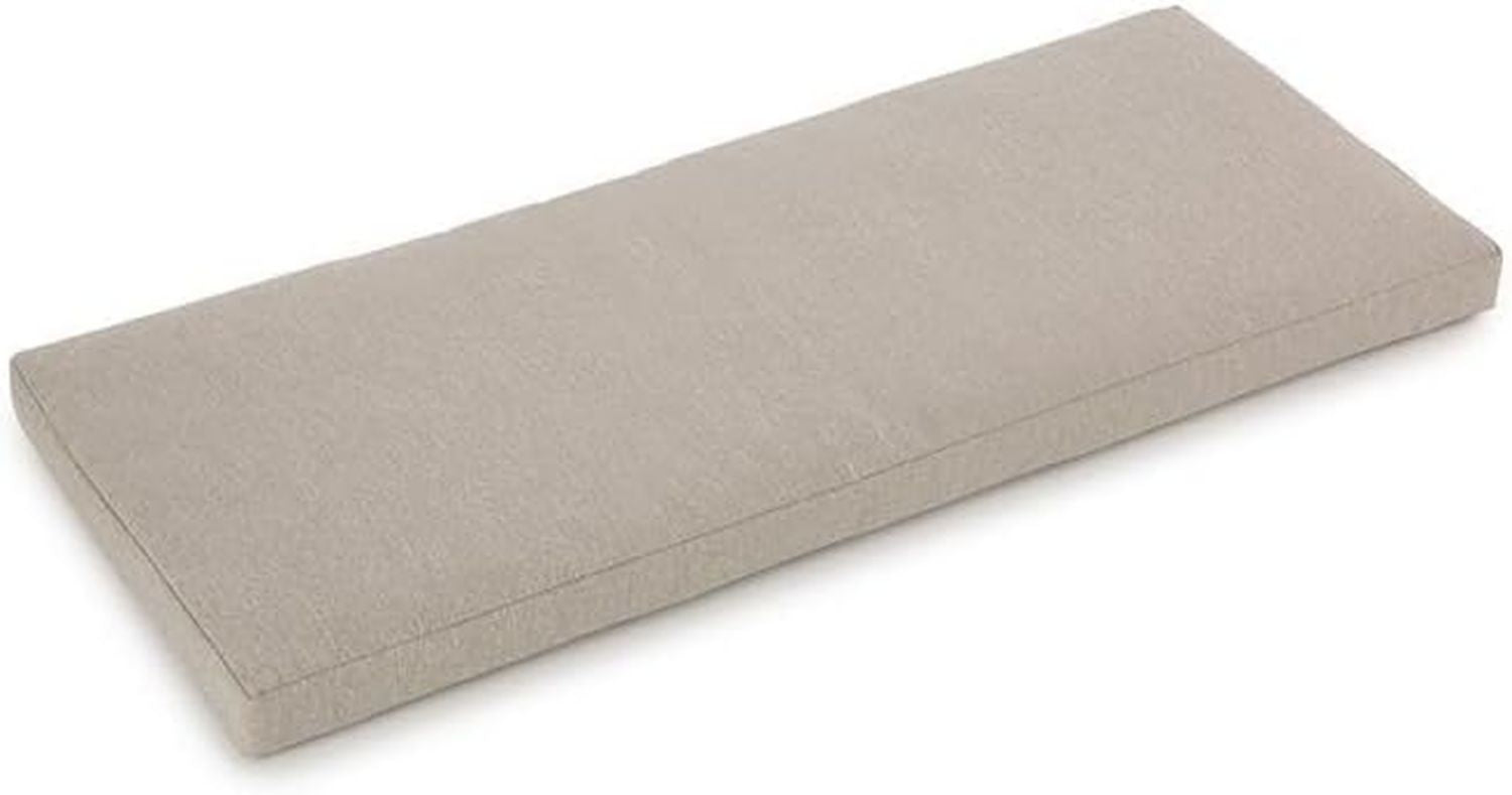 Komfortable Sitzbank Polsterung mit wasserabweisendem Polyester Bezug beige Variante 143