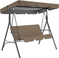 Hochwertige Universal Ersatzdach geeignet fuer Gartenschaukel UV bestaendig fuer den Aussenbereich 164 x 114 x 15 cm perfekte Passform fuer Hollywood Schaukel langlebiges Gartenmoebel Zubehoer Variante 59